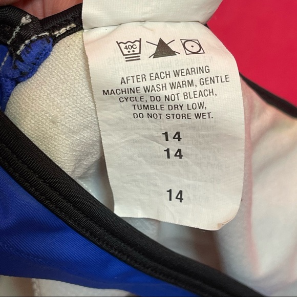 NIKE ONE PIECE SWIMSUIT SIZE 14 - Picture 11 of 11